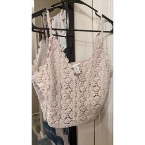 Crochet crop top